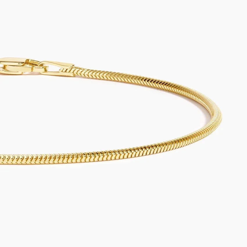The Optimist Chain Bracelet Set in 14K Yellow Gold