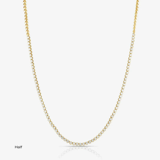 Mini Diamond Tennis Necklace