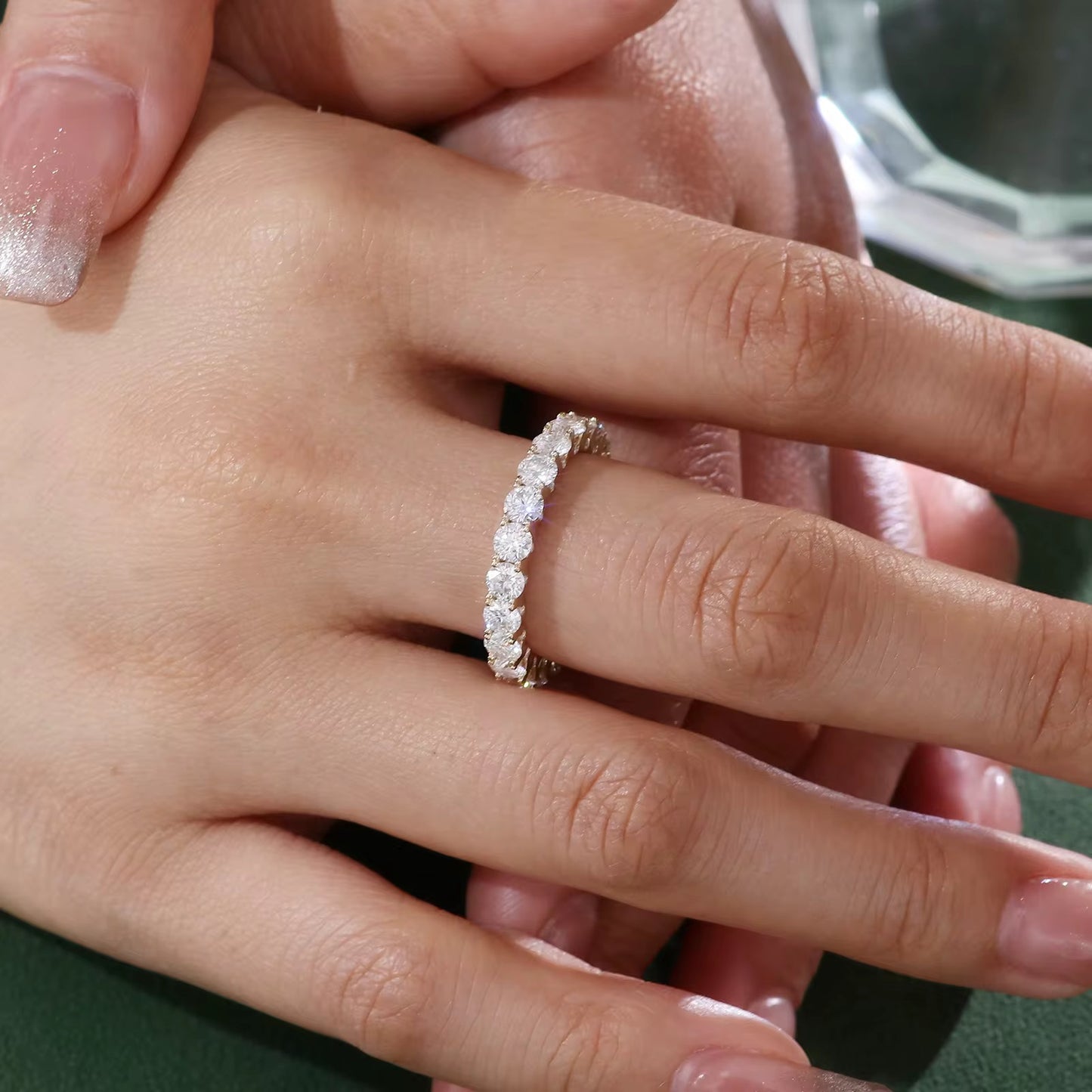 3.0 CTW Diamond Eternity Ring in 14K Gold