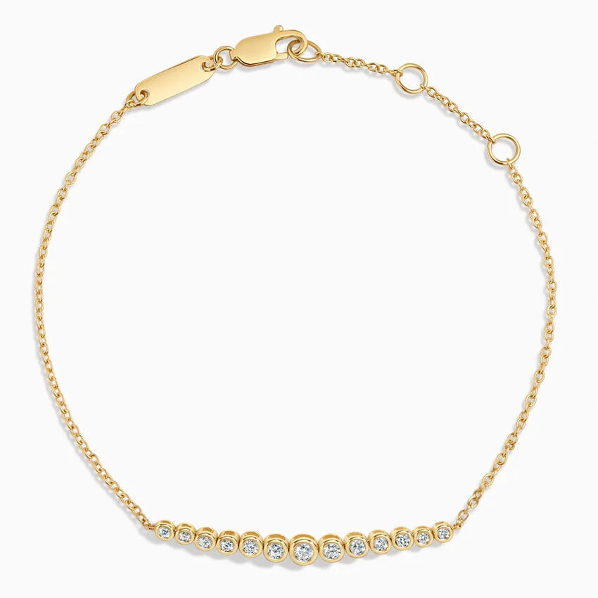 Asha Bezel Diamond Bracelet