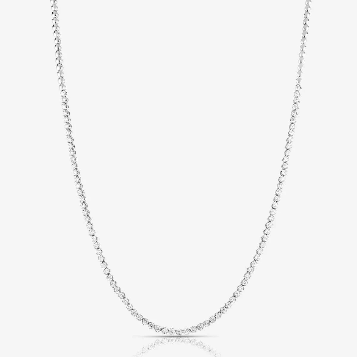 Mini Diamond Tennis Necklace