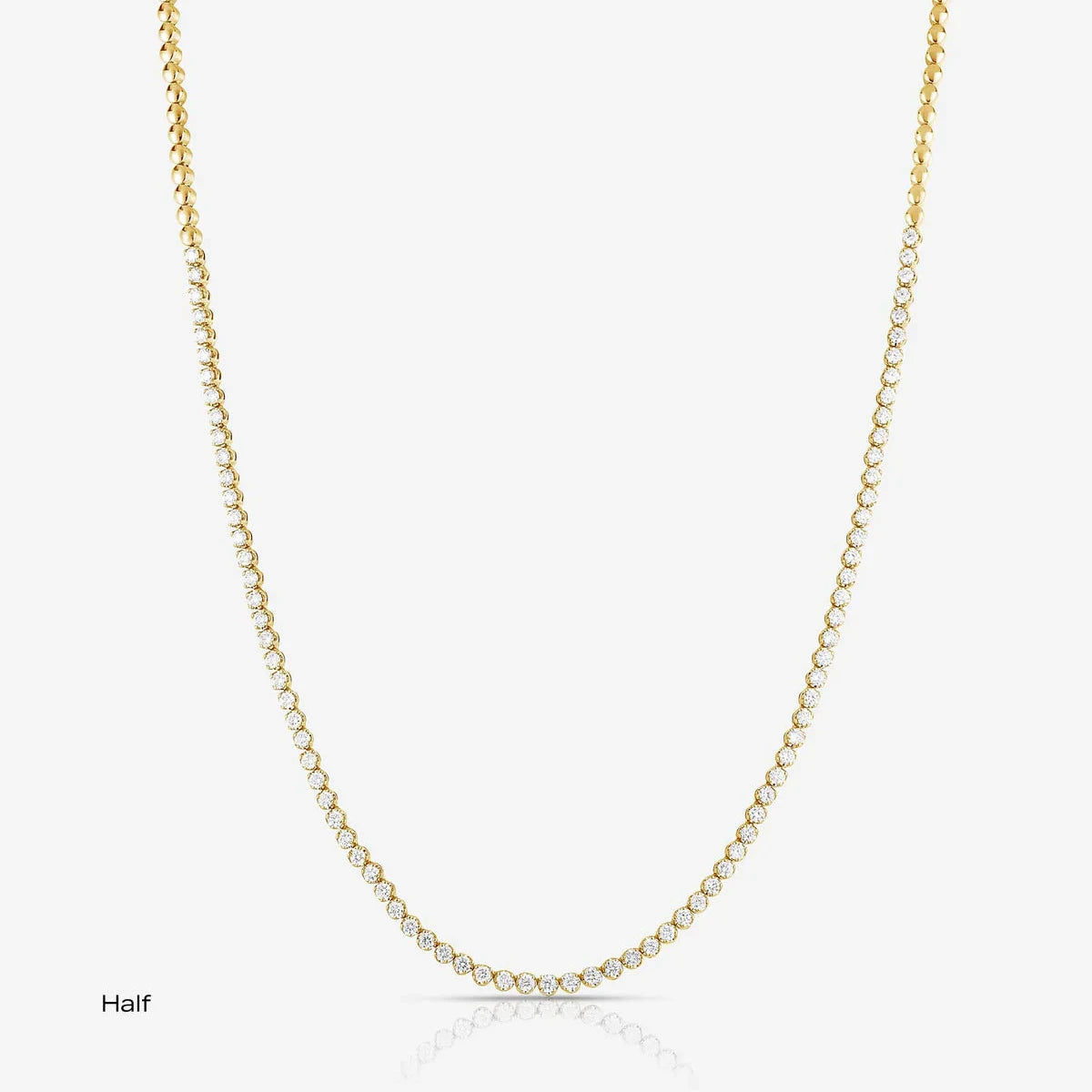 Mini Diamond Tennis Necklace