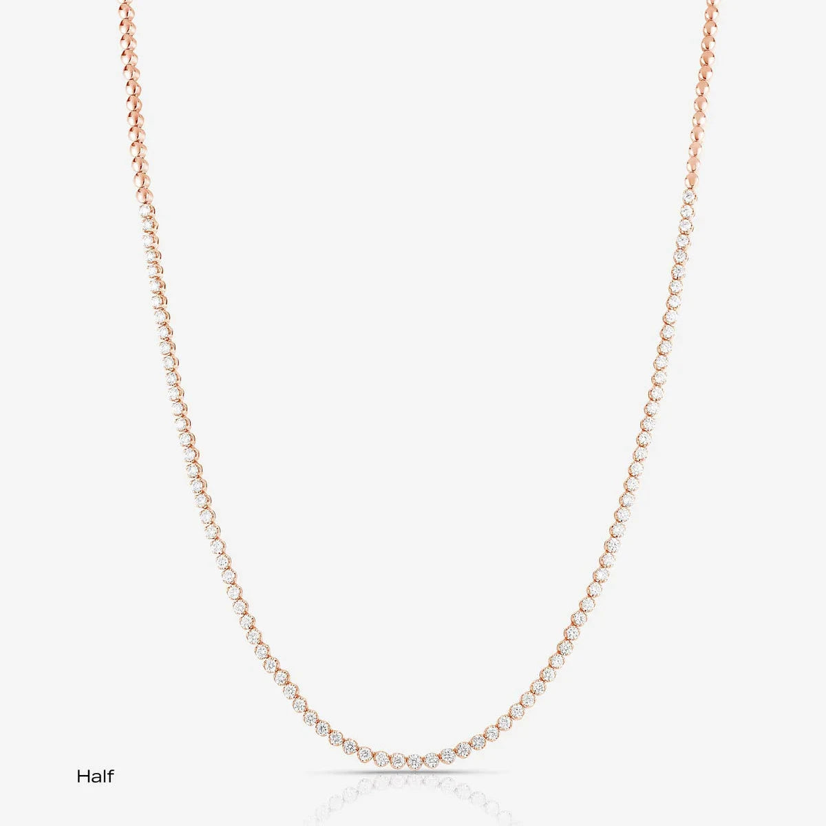 Mini Diamond Tennis Necklace