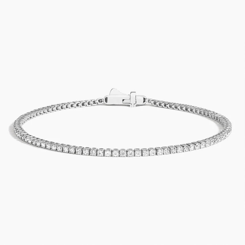 Petite Lab Diamond Tennis Bracelet